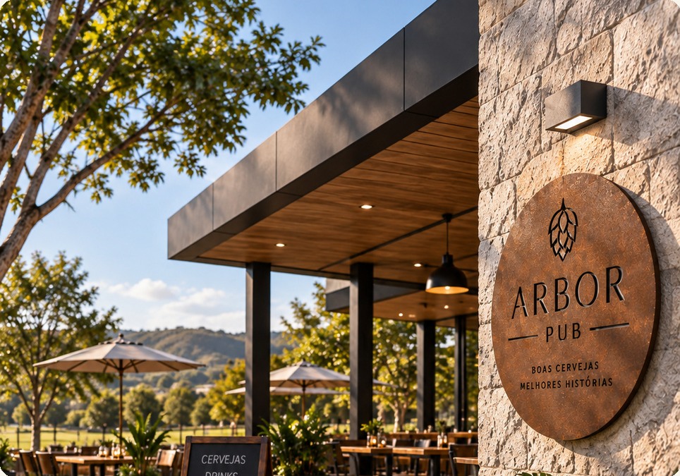Placa AURA aplicada em ambiente